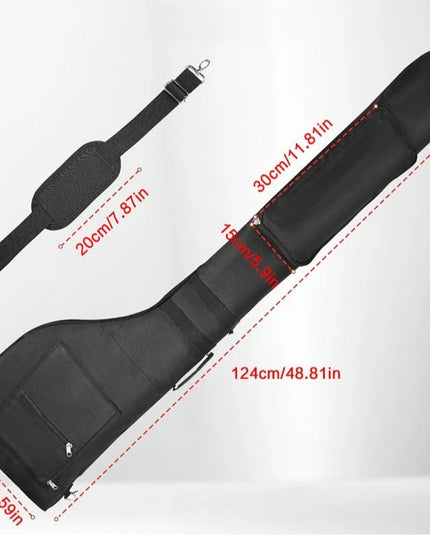 Foldable Golf Clubs Bag Beginner Practice Golf Gun Bag Oxford Cloth Portable Club Storage Bags Professional Sports Accessories
