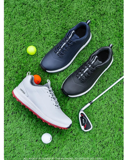 2025 Comfortable Golf Shoes Men Big Size 39-48 Professional Golf Spikeless Sneakers Non-Slip Waterproof Golfer Walking Footwear