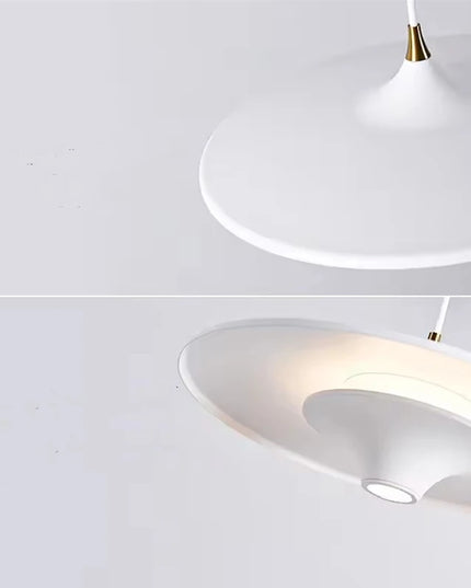 Modern Restaurant LED Chandelier Ceiling Pendant Light Dining Table Hanging Lamp Home Decor 1 Head UFO Indoor Lighting Fixture