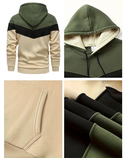 Men's Clothing Casual Sweatshirt Suit Sweatshirts for Men Daily Tricolor Hoodies Hot High Quality 2024 Sports Tracksuit Jogging