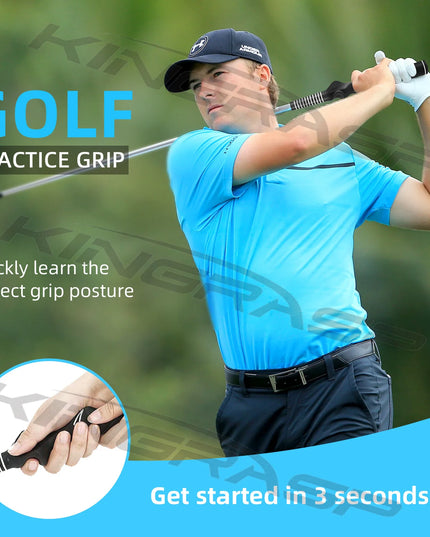 1pcs Portable Golf Swing Trainer Training Grip Standard Teaching Aid Right-Handed Practice Aids For Left Golfer Correct Position