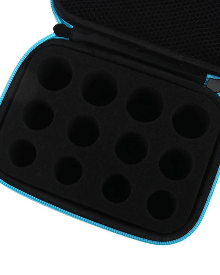 Travel Essentials Oil Storage Bag White Butterfly 15/12 Slots for 5ML 15ml Essential Oil Storage Case 10ml Display Organizadores