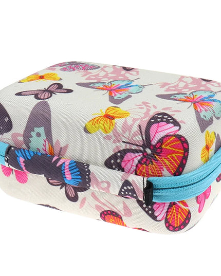 Travel Essentials Oil Storage Bag White Butterfly 15/12 Slots for 5ML 15ml Essential Oil Storage Case 10ml Display Organizadores