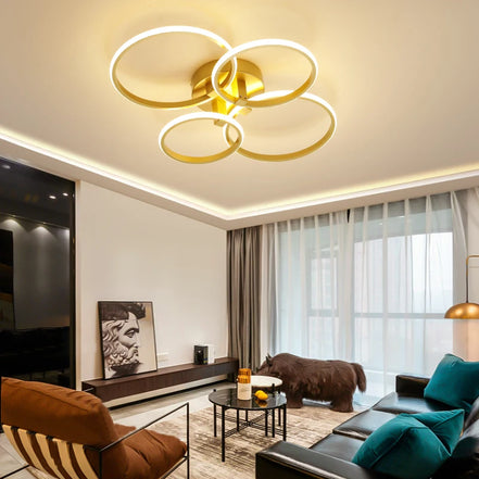 Modern Led chandeliers For Living Room Studyroom Bed Room Lamp lampara techo decoration salon led chandelier light fixtures