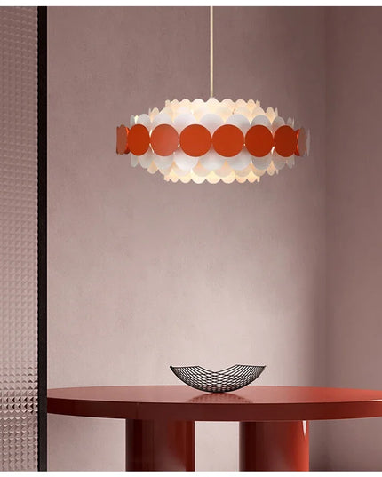Modern Creative Dining Room Chandelier LED Colorful Hanging Light Bedroom Home Indoor Minimalist Living Room Pendant Lights