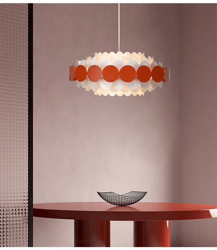Modern Creative Dining Room Chandelier LED Colorful Hanging Light Bedroom Home Indoor Minimalist Living Room Pendant Lights