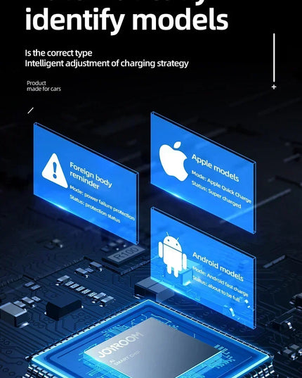 VIKEFON 30W Car Wireless Charger Car Phone Holder for iPhone 12 Pro Max 11 Pro X MAX 8 7 Plus Intelligent Infrared Phone Holder