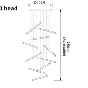 Modern Home Decoration Led Ceiling Chandelier Kitchen Stairs Lighting Lamp Living Room Decor Designer Chandeliers Dining Loft