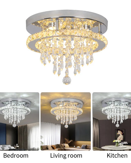 Modern Chandelier For Bedroom Dining Room Led Ceiling Light With Remote Control Hanging Lighting Fixtures Home Decoration Lustre