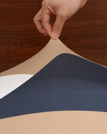 2pcs/set Flowers Printed RV Dinette Cushions Covers Elastic Spandex Sofa Cover Outdoor Camper Car Bench Protector Cover Home