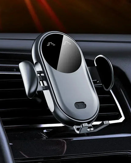 VIKEFON 30W Car Wireless Charger Car Phone Holder for iPhone 12 Pro Max 11 Pro X MAX 8 7 Plus Intelligent Infrared Phone Holder