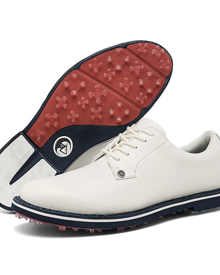Golf Shoes For Men 2024 New White Professional Waterproof Non-slip Spikeless Outdoor Leisure Walking Training Golfer Sneakers