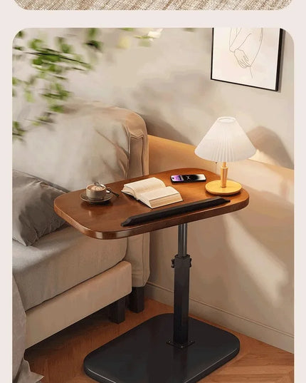 Dormitory Bedside Table Household foldable Mobile Lift Computer Desk Portable livingroom side table Bedroom Lazy Laptop Desk