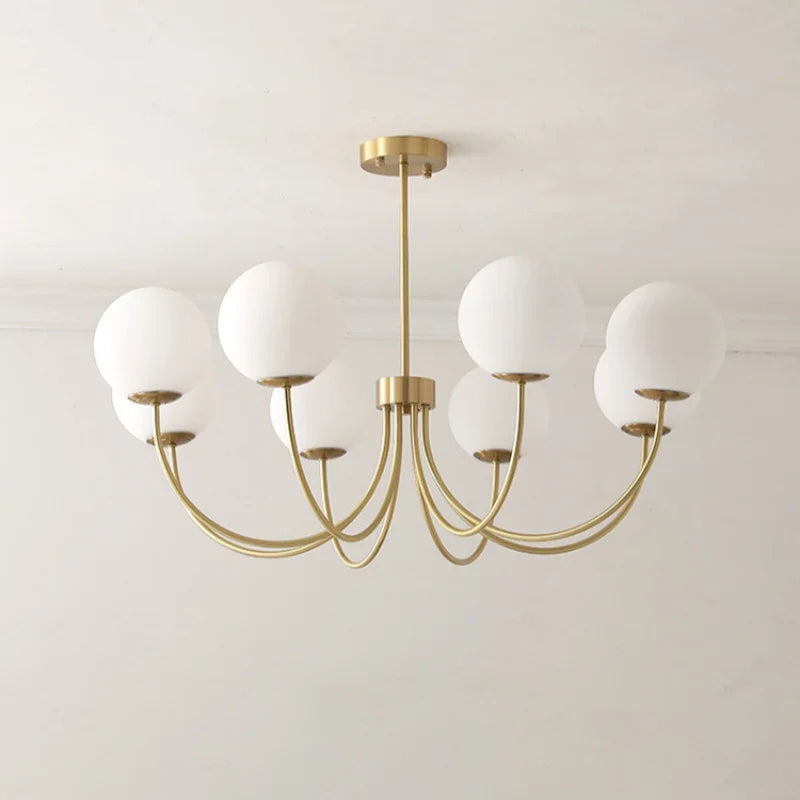 Modern E27 LED Chandelier Light  For Living Room Bedroom Dining Table Kitchen Study Ceiling Pendant Lamps Lustre Home Decoration