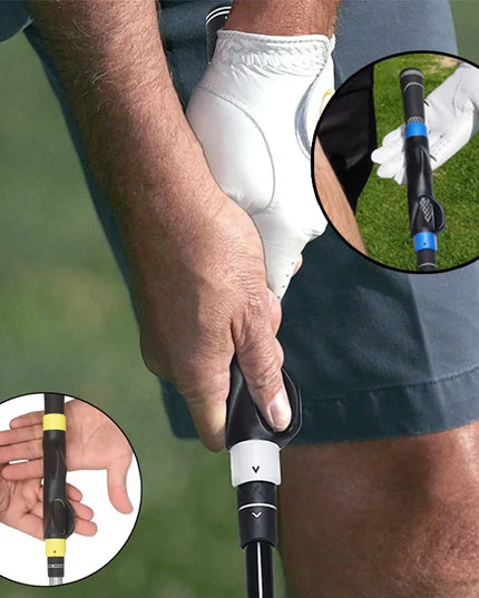 Golf Grip Training Aid Golf Club Handle for Swing Grip Trainer Left Right Hand Practice Aid Golf Swing Trainer Tools