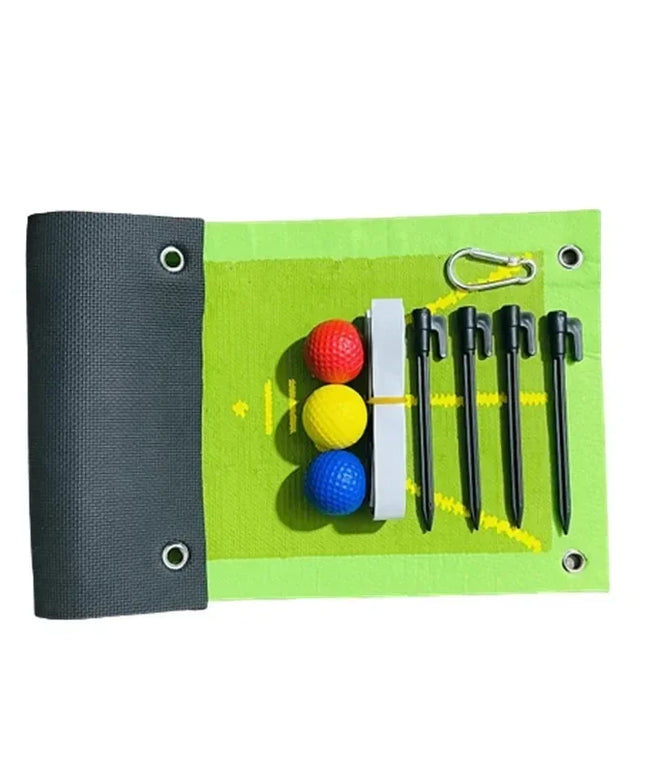 Golf Training Beginners Accessories for Swing Detection Batting Ball Directional Path Pads Practice Pads Tool Training Aids Mat