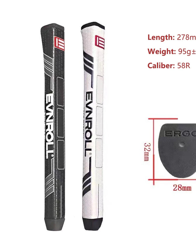 Golf Club Grips PU Thicker Model Triangular Golf Putter Grips Golf Putter Practicer