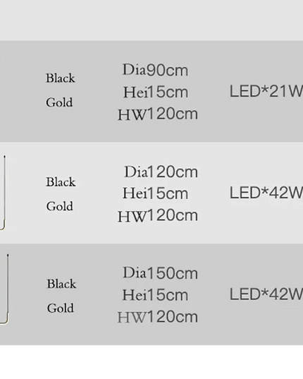 Modern LED Strip Chandelier Light Restaurant Kitchen Decor Ceiling Gold Hanging Pendants Living Room Lighting Indoor Lamp Lustre