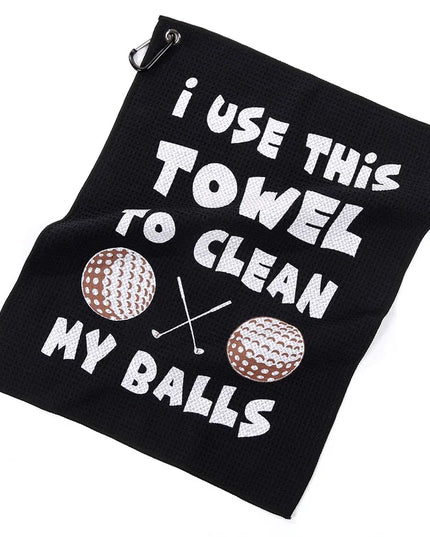Golf towel digital color printed logo super absorbent soft skin towel for golf course