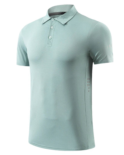 Golf Lapel Sport Short Sleeve Outdoor Trainning Reflective Running Breathable Tee Solid Quality Tennis Gym Fashion Jerseys