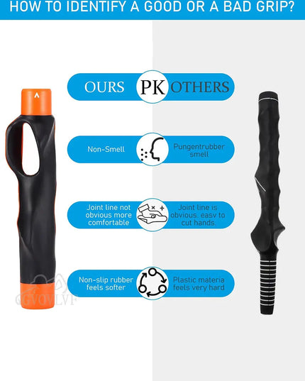 1pc Golf Club Training Grip Golf Training Aid Posture Correction Practice Alignment Posture Correction Practice Alignment