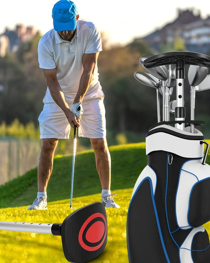 Portable Golf Travel Bag Support Pole, Fully Adjustable to Protect Clubs, Umbrella Anti-Impact Support CoverProtector and Alumin