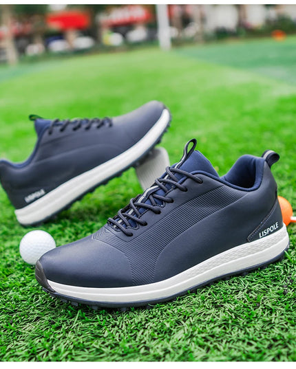 2025 Comfortable Golf Shoes Men Big Size 39-48 Professional Golf Spikeless Sneakers Non-Slip Waterproof Golfer Walking Footwear