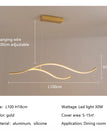 Gold L100cm 30W / Remote dimming