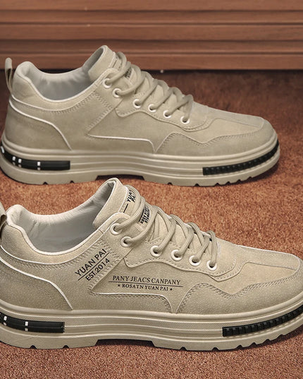 2025 new fashionable and trendy men's shoes, casual sports shoes, comfortable and versatile