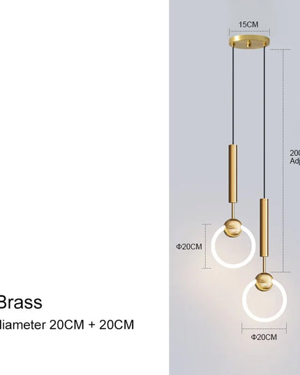 Modern Led Chandeliers Lighting Decoration Bedroom Dining Table Pendant Lights Living Room Kitchen Hanging Lamp Luxury Lustres