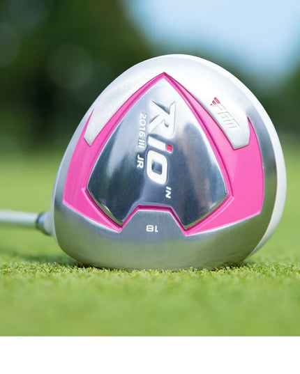 PGM Children's Golf Clubs - Large Volume 1 Wood for Kids, Boys, Beginners, Girls, Teenagers, Graphite Shafts JRMG017