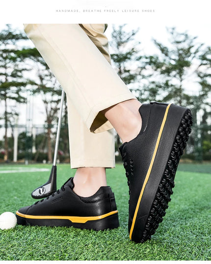 Golf Shoes Men New Comfortable Non-slip Outdoor Couple Golfer Training Spikeless Casual Golf Sports and Leisure Sneakers