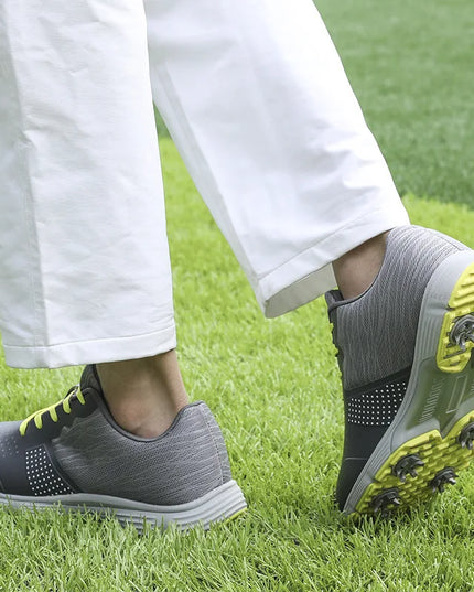 Waterproof Golf Shoes for Men Spikeless Outdoor Golf Sport Training Sneakers Classic Mens Golf Trainers Big Size 13 14