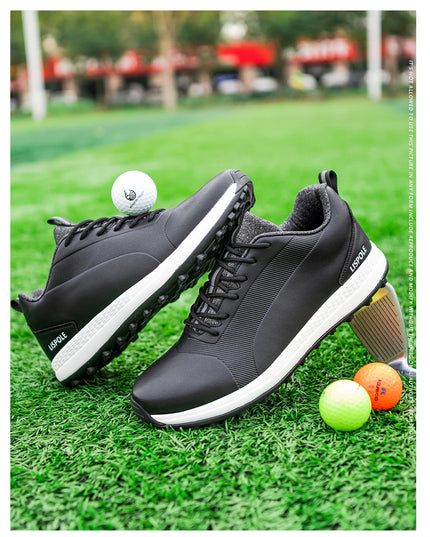 2025 Comfortable Golf Shoes Men Big Size 39-48 Professional Golf Spikeless Sneakers Non-Slip Waterproof Golfer Walking Footwear