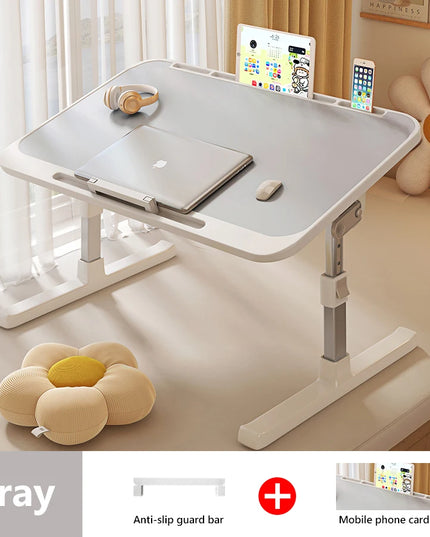Computer Desk Bed Top Desk Adjustable Folding Simple Home Bedroom Sitting Floor Bay Window Laptop Office Small Desk Board