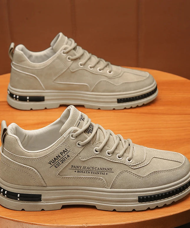 2025 new fashionable and trendy men's shoes, casual sports shoes, comfortable and versatile