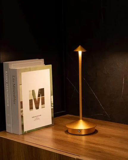 Cordless Table Lamps Rechargeable LED Desk Lamp Outdoor Waterproof Portable Touch Dimmable NightLight for Restaurant DiningHome