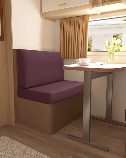 2pcs/set Jacquard RV Dinette Cushions Covers Stretch Camper Sofa Seat Covers Adjustable Dining Seat Covers Bench Backrest Decor