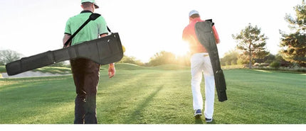 Foldable Golf Clubs Bag Beginner Practice Golf Gun Bag Oxford Cloth Portable Club Storage Bags Professional Sports Accessories