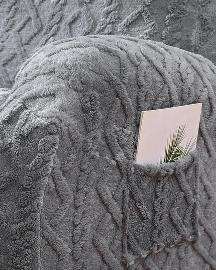 4/6/8pcs a set, double-sided jacquard braid Chivas sofa cover, elastic soft sofa recliner cover decorative protection