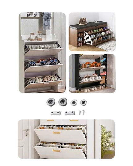 Furniture Shoe Cabinet Connection Hardware Shoe Cabinet Flipping Frame Fixed Screw Fittings Tool accessories