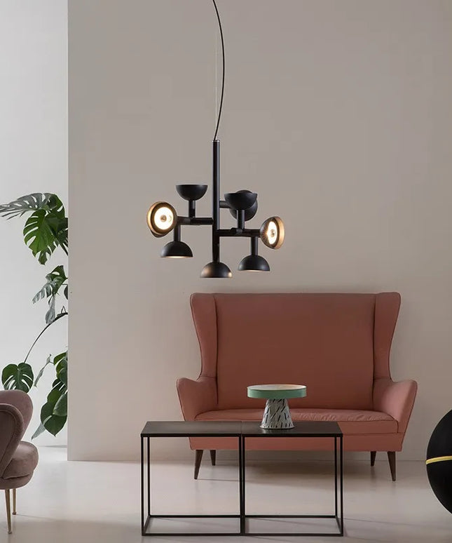 Postmodern chandelier Restaurant Creative danish designer light  Living Room Simple LED Indoor bedroom aesthetic lights