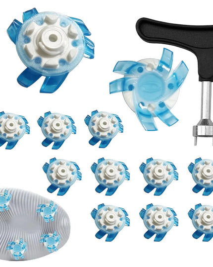 Golf Shoe Spikes Anti Slip Golf Shoe Cleat Stinger Screw Replacement Thread Spikes Cleats For Golf Boots Golf Shoe Accessories