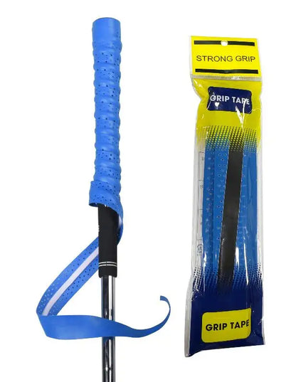 PU Leather Golf Club Grip Tape, Non-Slip Sweatproof, Quick and Easy Replacement, Enhances Swing Stability