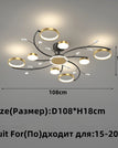 8 Heads / Dimmable with Remote
