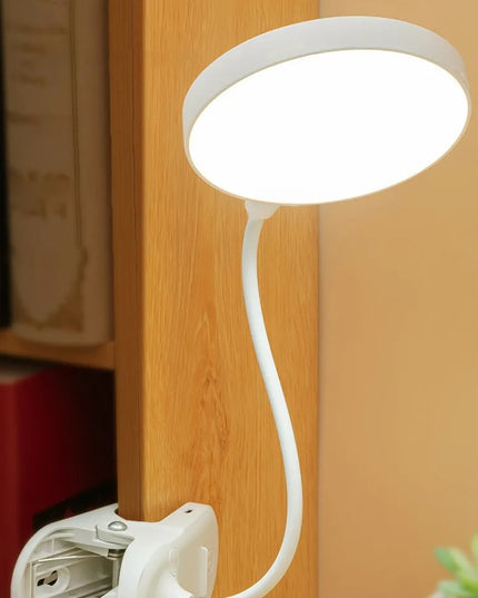 Led Table Lamp USB Rechargeable Night Light With Folding Clamp Study Stand Read Lamp Touch 3 Modes Dimming Eye Protection Light