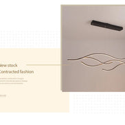 Modern Minimalist Led Chandelier Creative Personality Dining Room Bar Pendant Light Lighting Kitchen Hanging Lamp Lustre Fixture