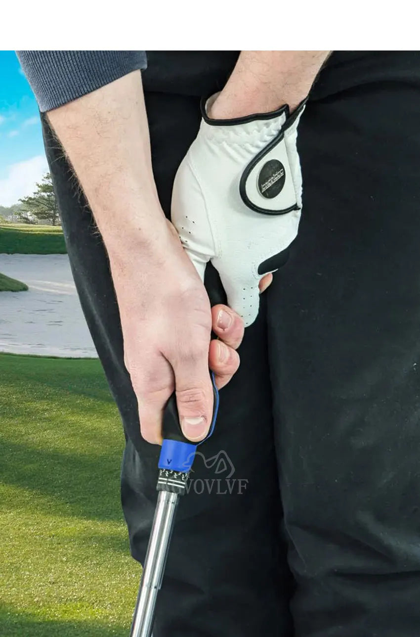 1pc Golf Club Training Grip Golf Training Aid Posture Correction Practice Alignment Posture Correction Practice Alignment