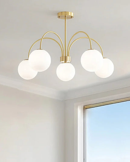 Modern E27 LED Chandelier Light  For Living Room Bedroom Dining Table Kitchen Study Ceiling Pendant Lamps Lustre Home Decoration