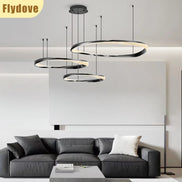 Modern Light Luxury Villa LED Chandelier Italian Art Living Room Hotel Restaurant Kitchen Home Decoration Lighting Fixtures